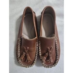 Elephantito Boys Size 10 Brown Monaco Loafers Slip on